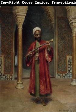 unknow artist Arab or Arabic people and life. Orientalism oil paintings  421